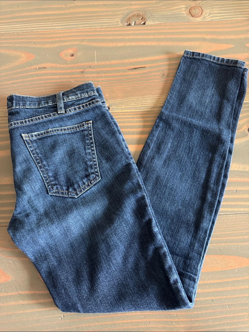 Current/Elliott Classic Dark Blue Denim Ankle Jeans - NWOT